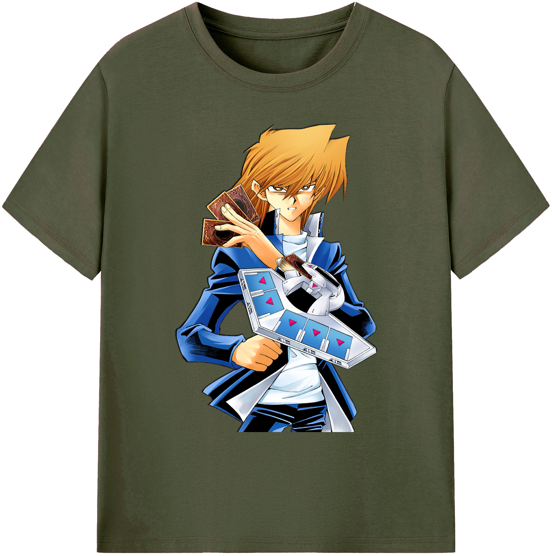 （画像用） 遊☆戯☆王 Yu-Gi-Oh! 綿100％ メンズ半袖Tシャツ｜肌触りやわらか＆通気性